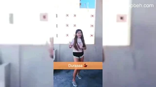 Awek Kolej Melayu Hijab Main Senyap Senyap Dalam Tandas Awek Kolej Melayu Buat Kerja Part Time 1920E3