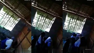 Hijab Muda Janda First Time Kena Record Dengan Pakwe Video Pendek Melayu Public Outdoor Toilet 55518C